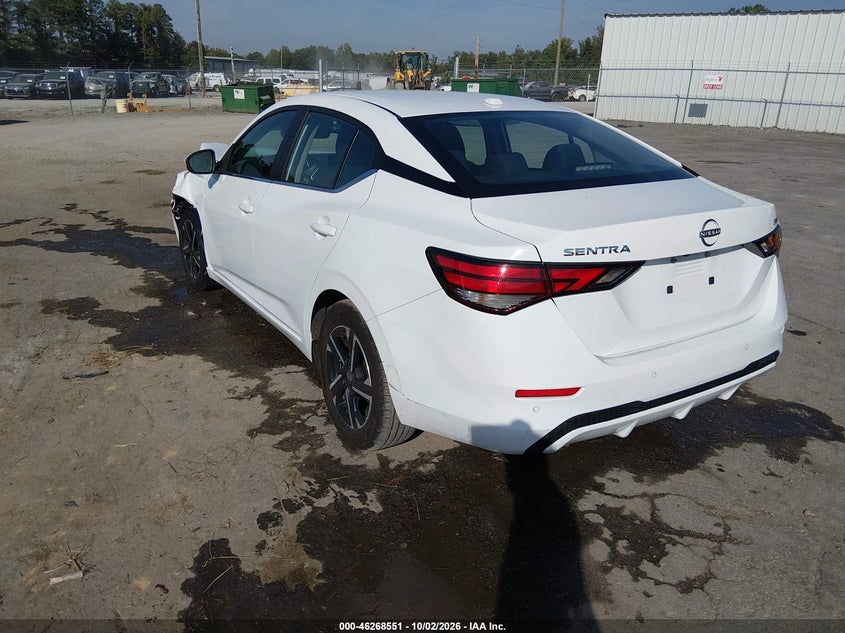Vin: 3n1ab8cv1ry372554, lot: 46768645, nissan sentra sv xtronic cvt 20243