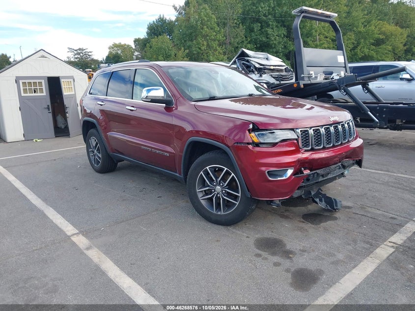 Vin: 1c4rjebg4hc915679, lot: 46768669, jeep grand cherokee limited 4x2 20171