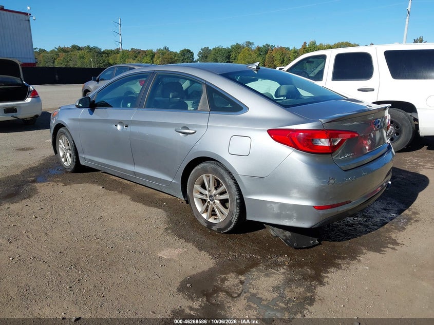 Vin: 5npe24af4hh492122, lot: 46768680, hyundai sonata 20173