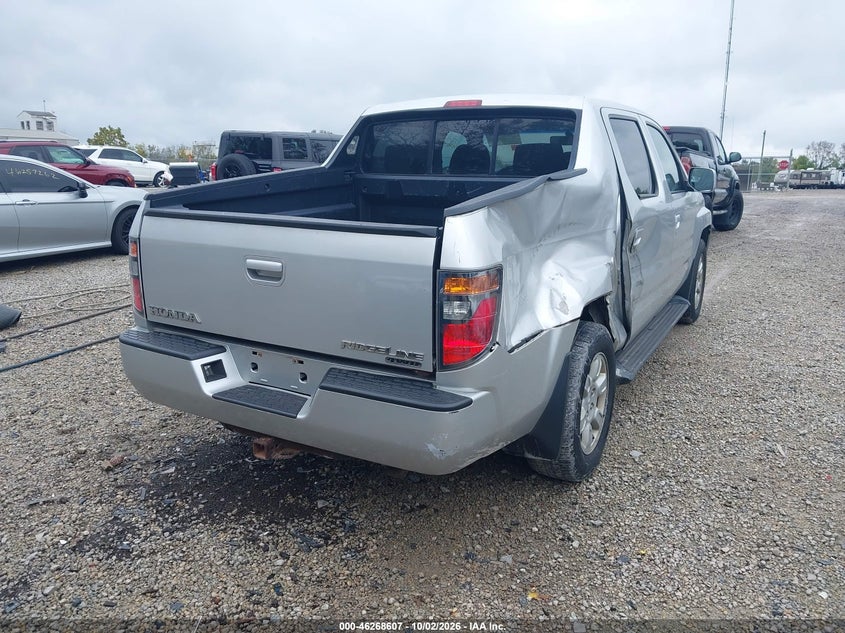 HONDA RIDGELINE 2006 VIN 2HJYK16556H524072