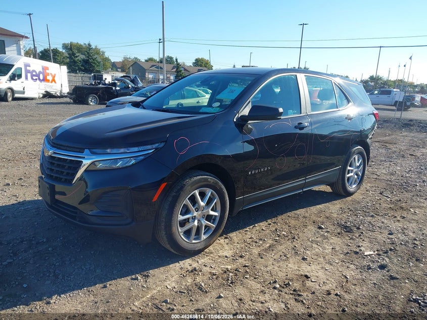 Vin: 3gnaxheg2rl332601, lot: 46768708, chevrolet equinox fwd ls 20242