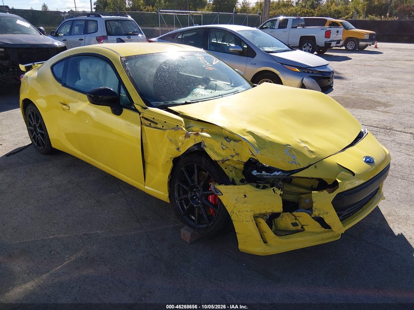 Vin: jf1zcac11h9601312, lot: 46768750, subaru brz series. yellow 2017 img_1