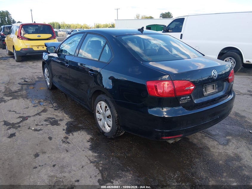 Vin: 3vwd17aj7em291841, lot: 46768755, volkswagen jetta 1.8t se 20143