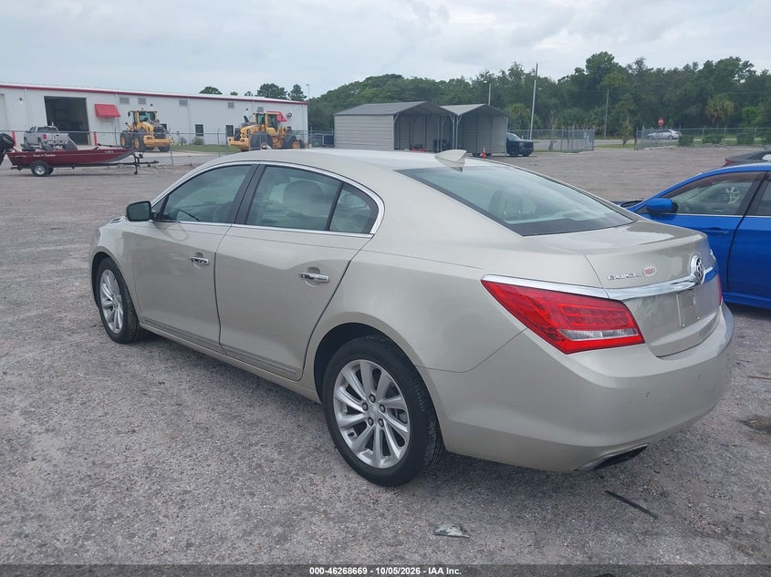 Vin: 1g4gb5g38gf281165, lot: 46768763, buick lacrosse leather 20163