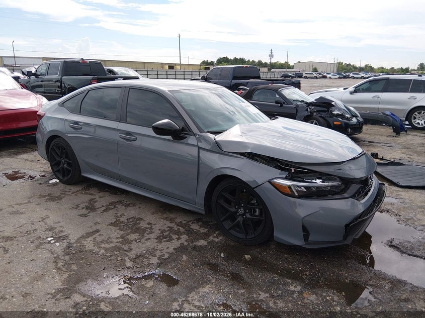 Vin: 2hgfe2f56sh563970, lot: 46768772, honda civic sport 2025 img_1