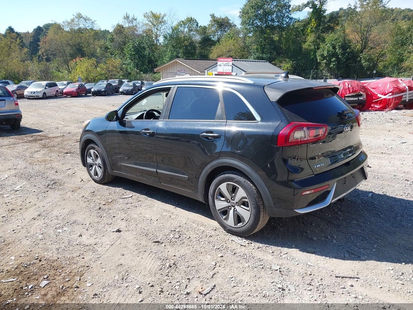 Vin: kndcb3lc9h5097843, lot: 46768778, kia niro lx 20173