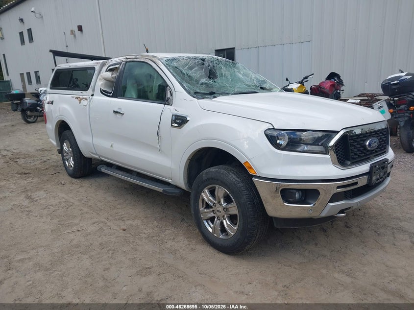 Vin: 1fter1fh6kla14078, lot: 46768789, ford ranger xlt 20191