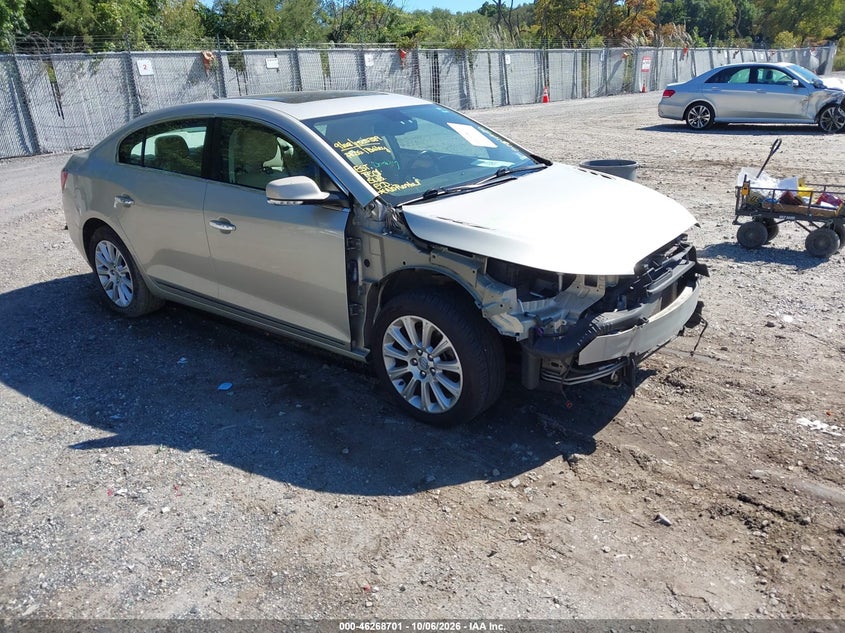 Vin: 1g4gl5e3xdf235056, lot: 46768795, buick lacrosse leather group 2013 img_1