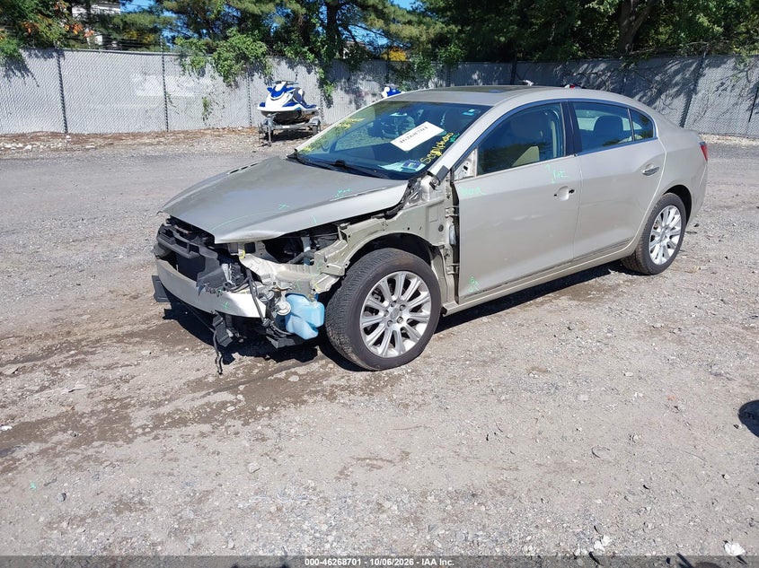 Vin: 1g4gl5e3xdf235056, lot: 46768795, buick lacrosse leather group 20132