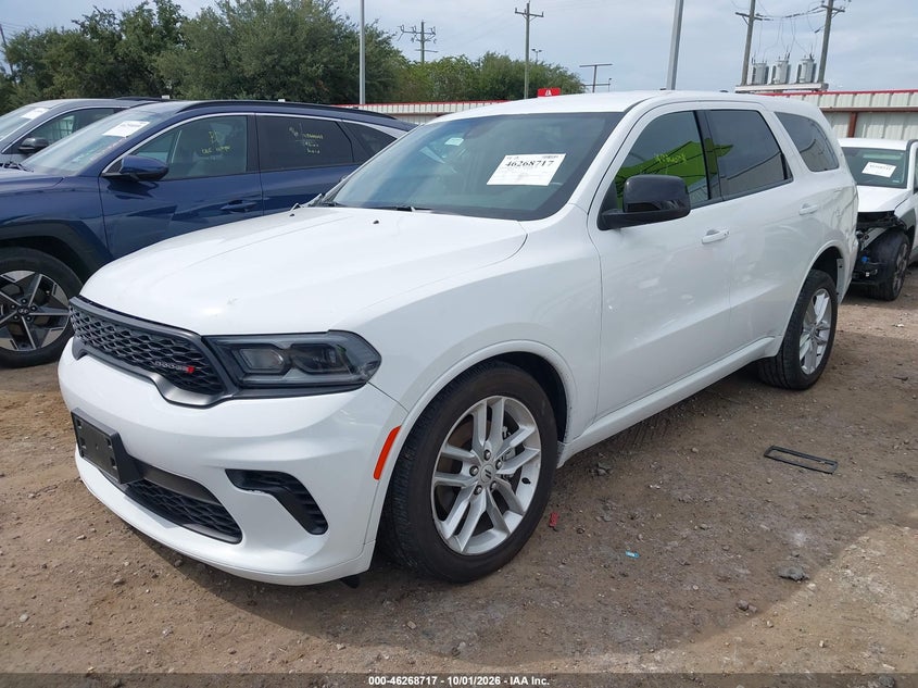 Vin: 1c4rdjdg5sc536663, lot: 46768811, dodge durango gt awd 20252