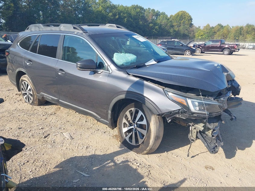 Vin: 4s4btacc6l3126633, lot: 46768890, subaru outback premium 2020 img_1