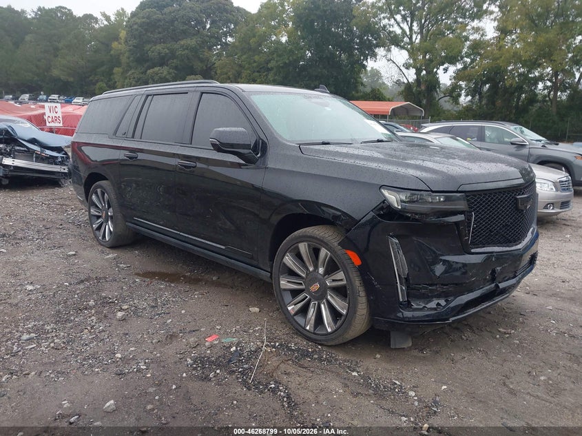 Vin: 1gys4pkl3mr296365, lot: 46768893, cadillac escalade esv 4wd sport 20211