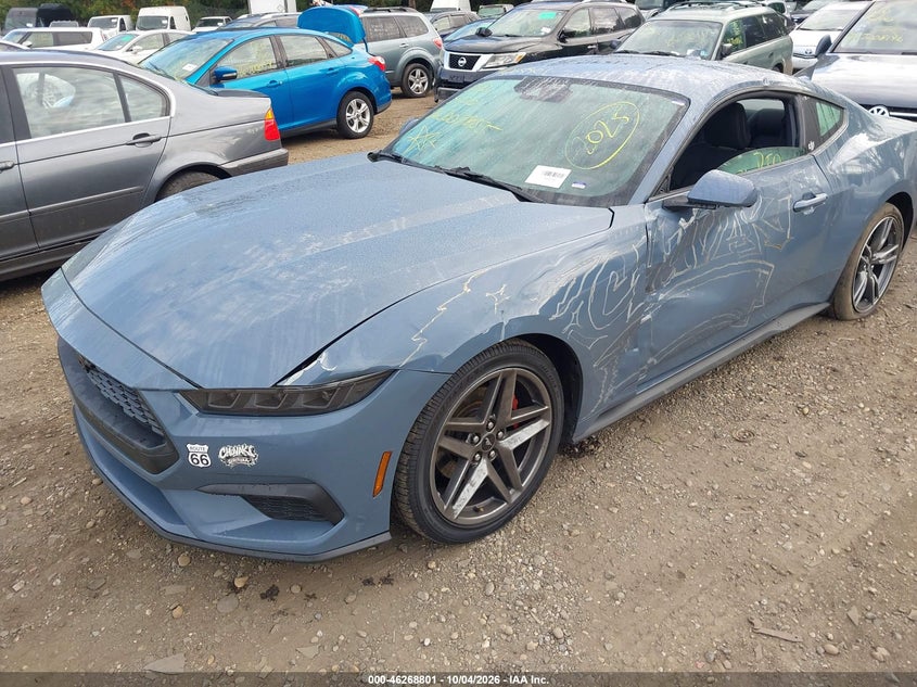 Vin: 1fa6p8th0s5101069, lot: 46768895, ford mustang ecoboost fastback 20252