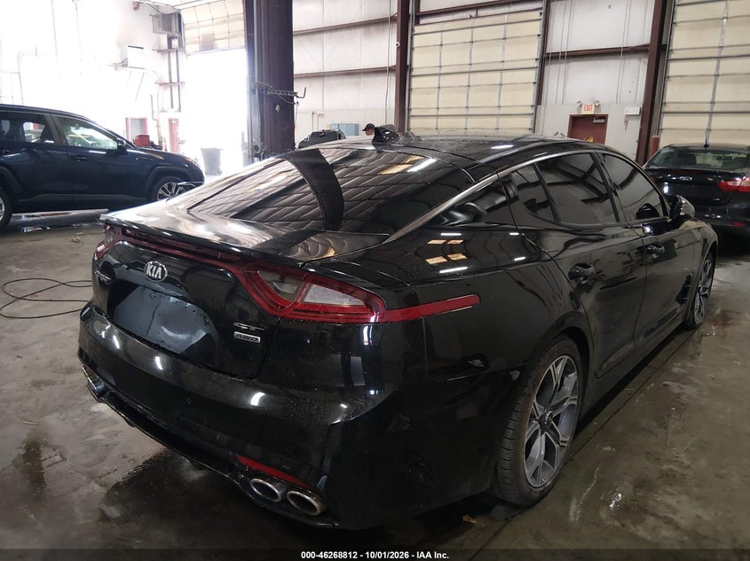 Vin: knae35lc4j6020070, lot: 46768906, kia stinger gt 20184