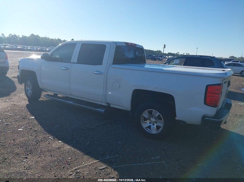 Vin: 3gcpcrec7gg127184, lot: 46768954, chevrolet silverado 1500 1lt 20163