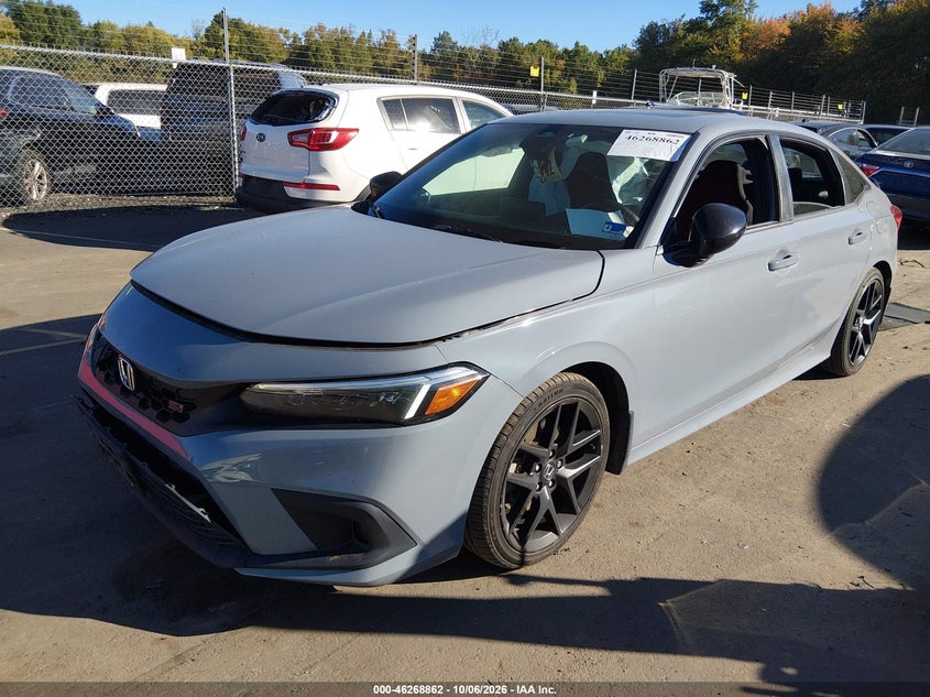 Vin: 2hgfe1e53nh476947, lot: 46768956, honda civic si sedan 20222