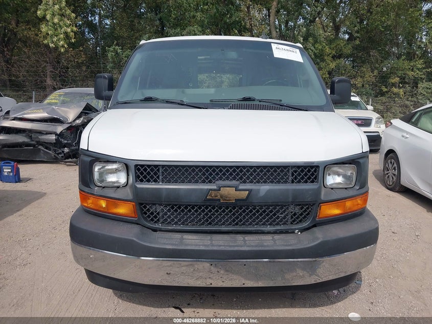 CHEVROLET EXPRESS 2500 2017 VIN 1GCWGBFF7H1255182