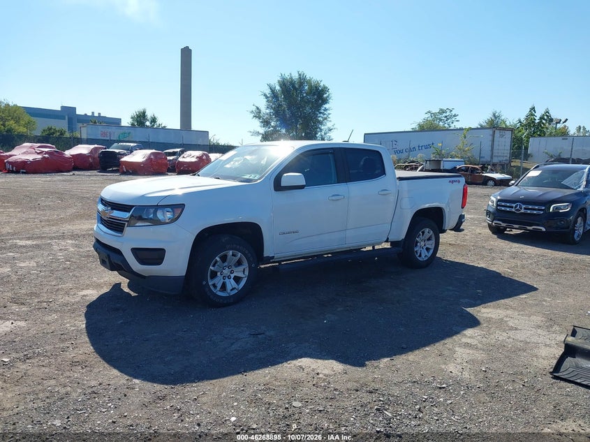 Vin: 1gcgtcen3k1117046, lot: 46768989, chevrolet colorado lt 20192