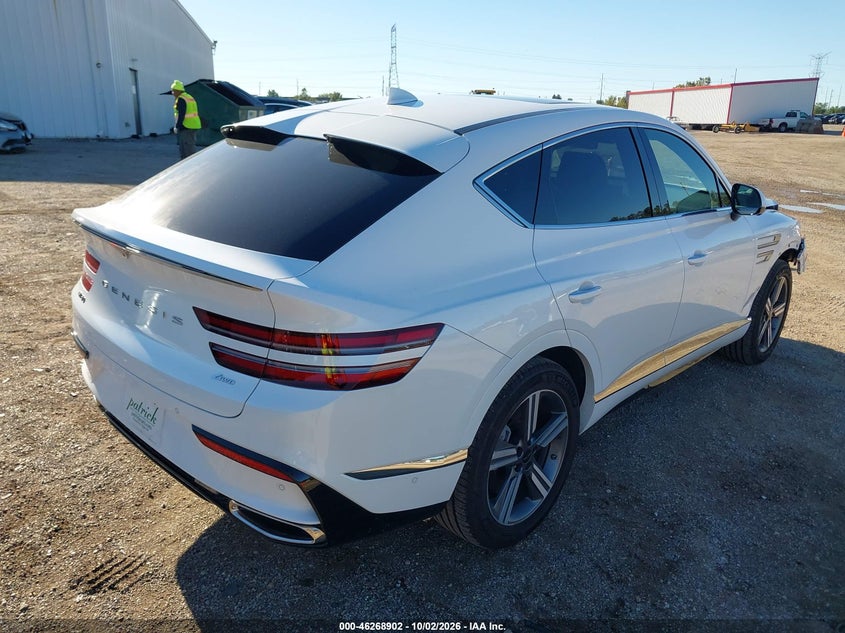 Vin: kmujaesc1su224943, lot: 46768996, genesis gv80 coupe 3.5t v6 awd 20254