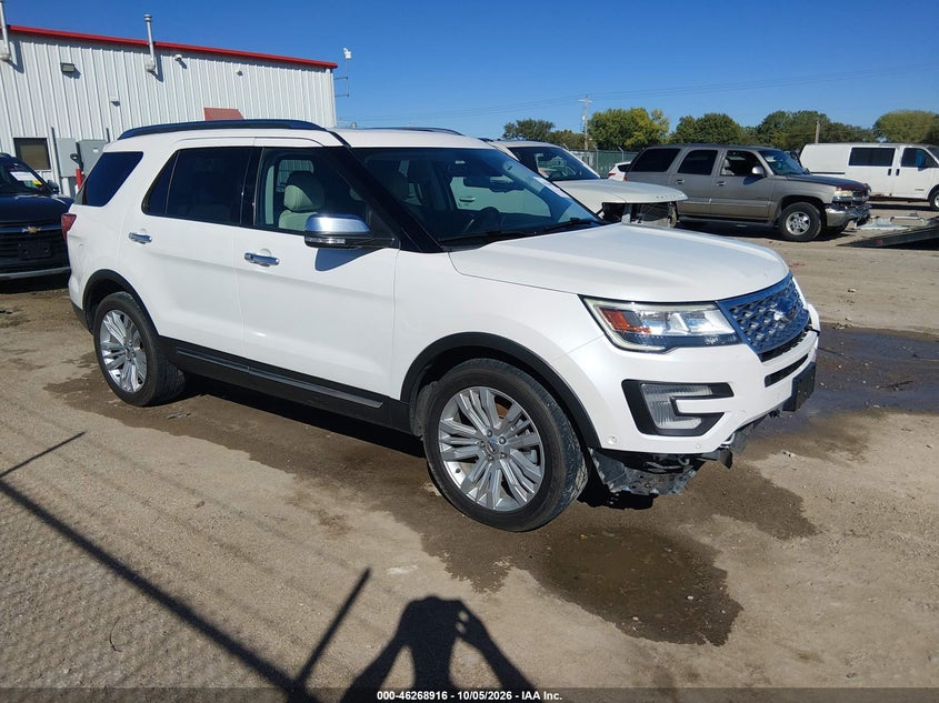Vin: 1fm5k8htxhgb79062, lot: 46769010, ford explorer platinum 20171