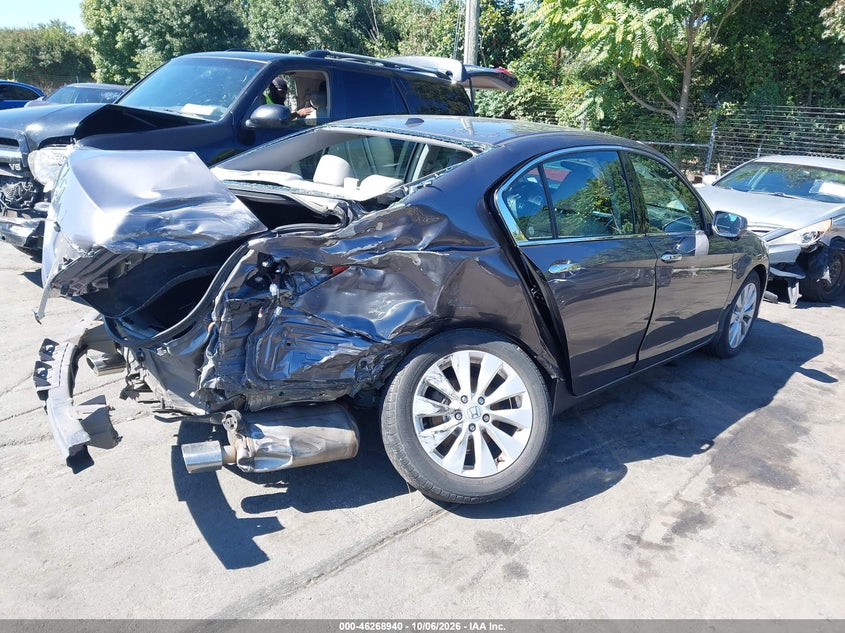 Vin: 1hgcr3f8xea028764, lot: 46769034, honda accord ex-l v-6 20144