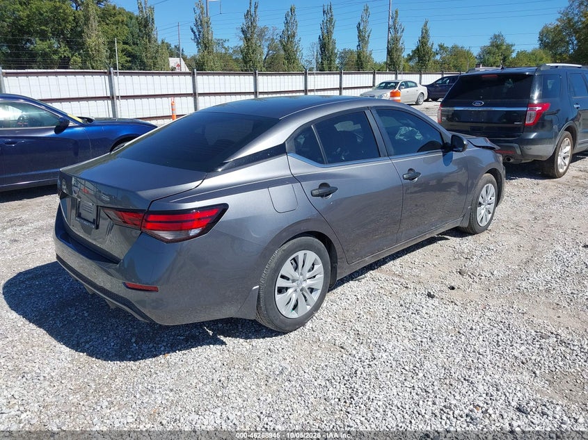 Vin: 3n1ab8bv2ry274988, lot: 46769039, nissan sentra s xtronic cvt 20244