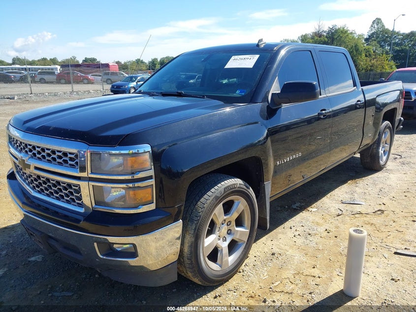 Vin: 3gcpcrec9eg547249, lot: 46769041, chevrolet silverado 1500 1lt 20142