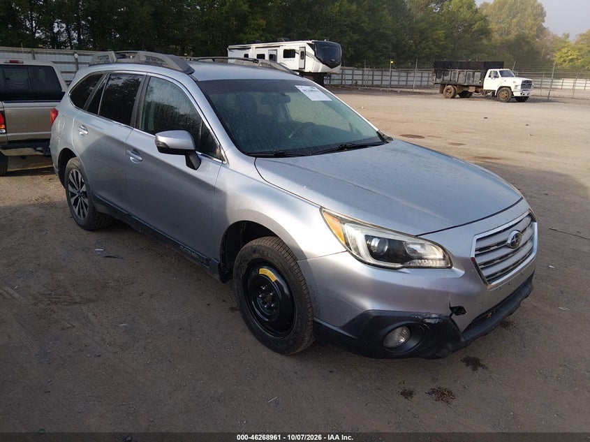 Vin: 4s4bsajc0f3344254, lot: 46769055, subaru outback 2.5i limited 20151