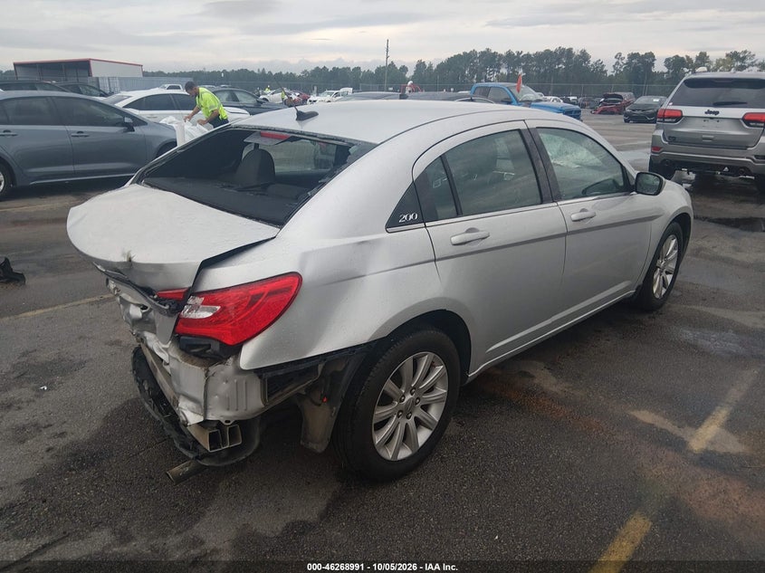 Vin: 1c3ccbbb5cn137381, lot: 46769085, chrysler 200 touring 20124