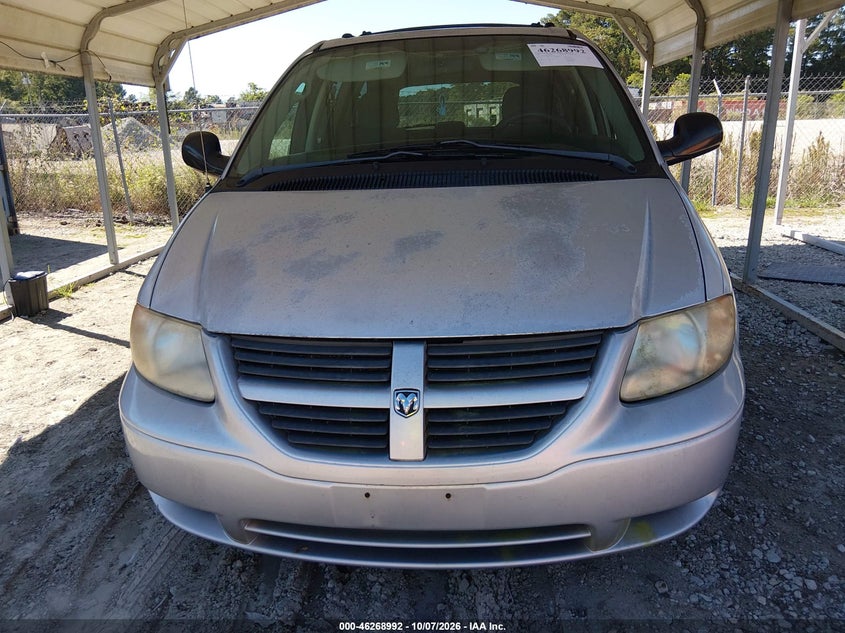 DODGE GRAND CARAVAN 2005 VIN 2D4GP24R05R251521