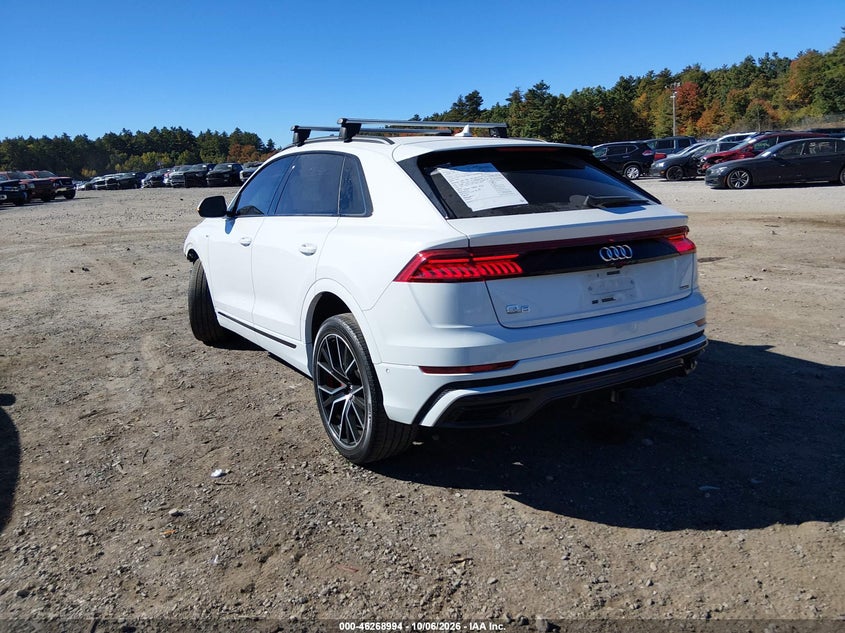 Vin: wa1evaf19ld002267, lot: 46769088, audi q8 premium plus 55 tfsi quattro tiptronic 20203