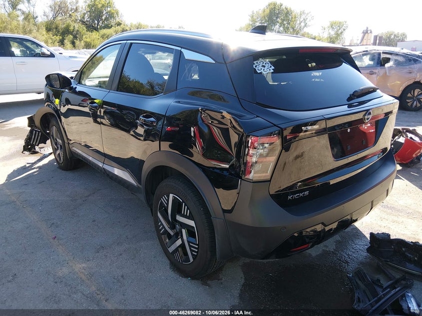 Vin: 3n8ap6ce9tl377965, lot: 46769176, nissan kicks sv 20263