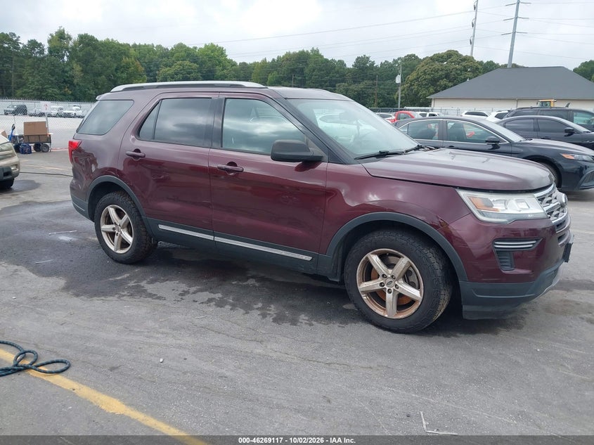 Vin: 1fm5k7d82jgb62581, lot: 46769211, ford explorer xlt 2018 img_1