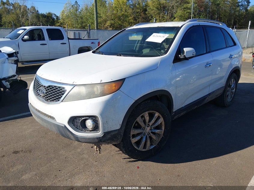 Vin: 5xyku4a2xbg055024, lot: 46769222, kia sorento ex v6 20112