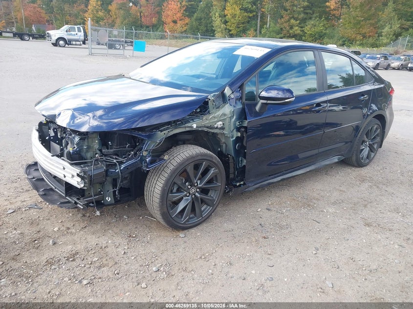 Vin: 5yfs4mce6sp243204, lot: 46769229, toyota corolla se 20252