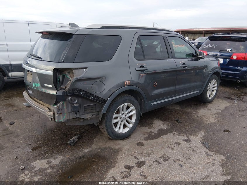 Vin: 1fm5k7dh6gga88736, lot: 46769233, ford explorer xlt 20164