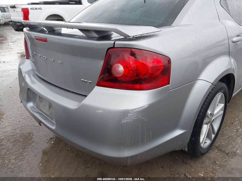 DODGE AVENGER 2013 VIN 1C3CDZCB1DN632411