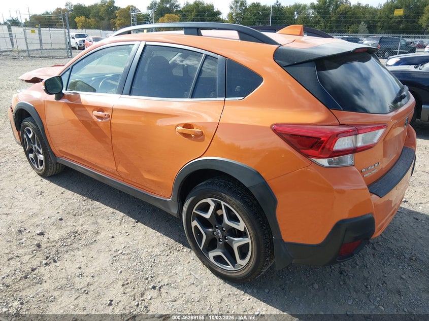 Vin: jf2gtamc7k8239583, lot: 46769249, subaru crosstrek 2.0i limited 20193
