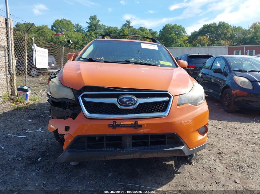 SUBARU XV CROSSTREK 2014 VIN JF2GPACC2E9281664