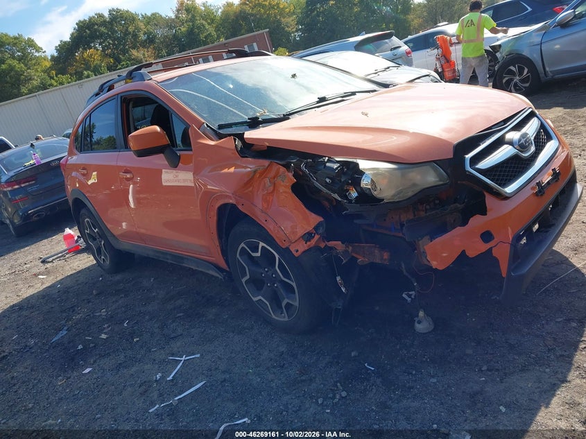 Vin: jf2gpacc2e9281664, lot: 46769255, subaru xv crosstrek 2.0i premium 20141