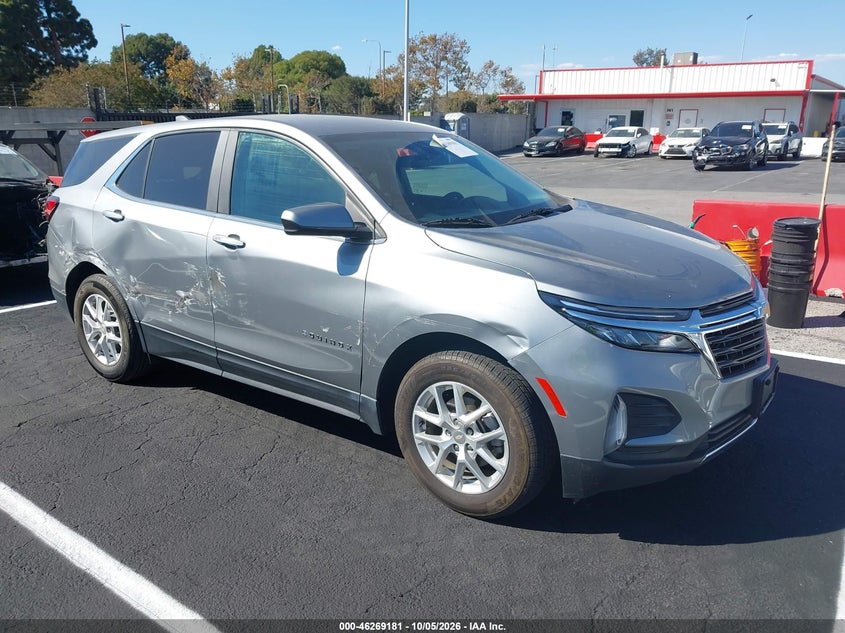 Vin: 3gnaxkeg8ps214536, lot: 46769275, chevrolet equinox fwd lt 20231