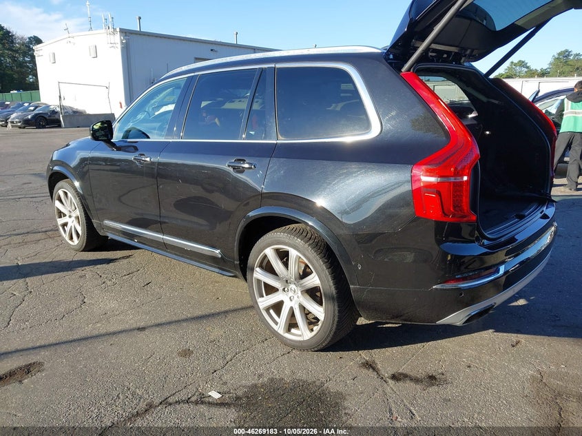 Vin: yv4a22pn6g1004230, lot: 46769277, volvo xc90 t6 first edition 20163