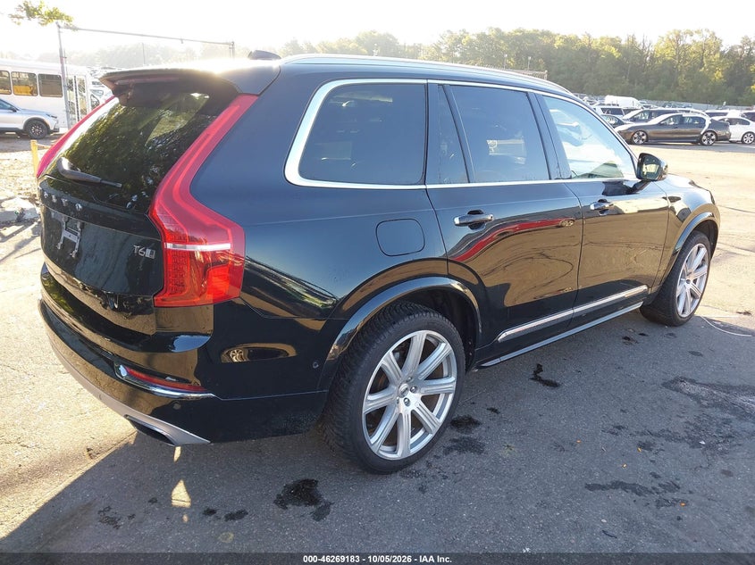 Vin: yv4a22pn6g1004230, lot: 46769277, volvo xc90 t6 first edition 20164