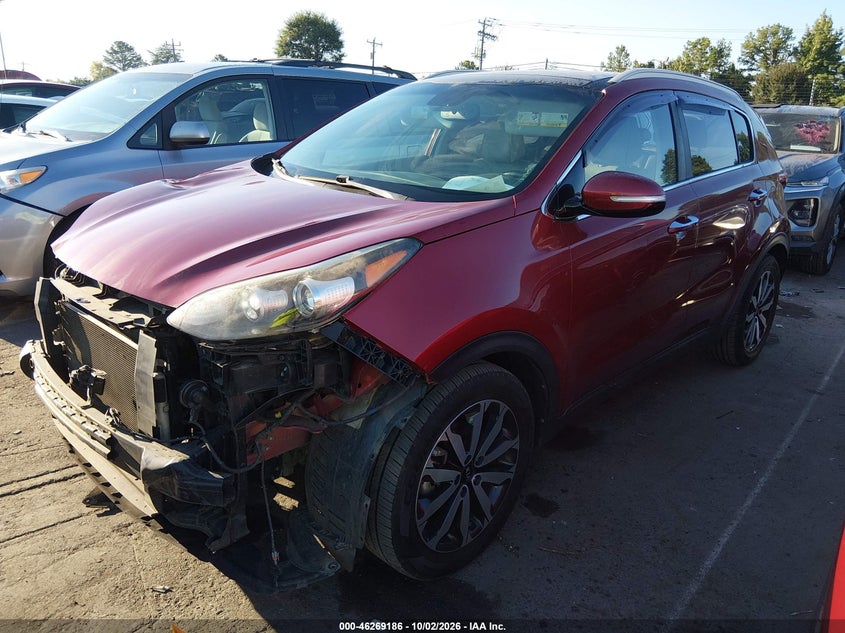 Vin: kndpn3ac0h7120295, lot: 46769280, kia sportage ex 20172