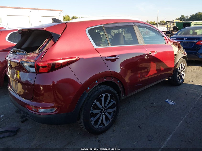Vin: kndpn3ac0h7120295, lot: 46769280, kia sportage ex 20174