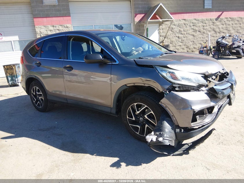 Vin: 5j6rm4h43gl057239, lot: 46769295, honda cr-v se 20161