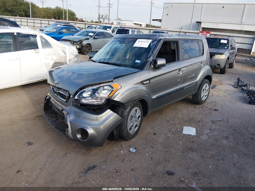 Vin: kndjt2a59d7552384, lot: 46769320, kia soul 20132