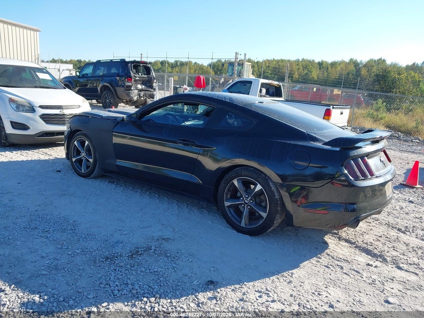 Vin: 1fa6p8am7f5330368, lot: 46769321, ford mustang v6 20153