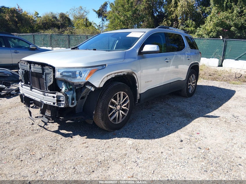 Vin: 1gkknlls0hz144796, lot: 46769332, gmc acadia sle-2 20172