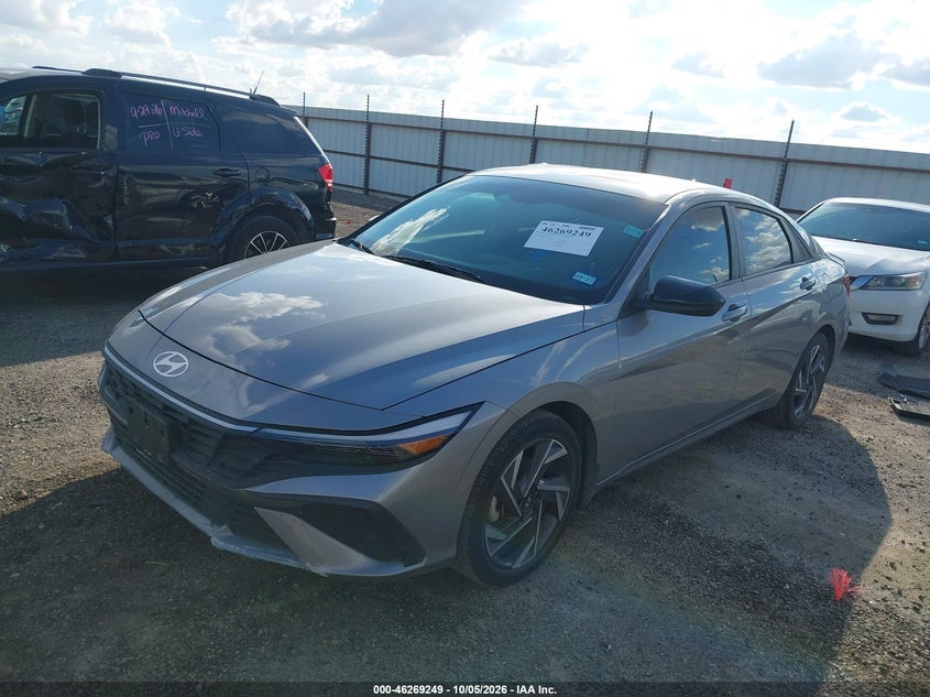 Vin: kmhlm4dg4su977908, lot: 46769344, hyundai elantra sel sport 20252